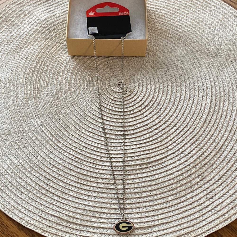 Silver Necklace with Georgia Pendant